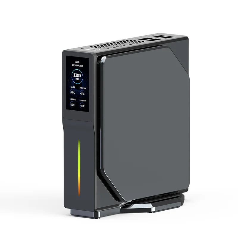 S1 Intel 12th Alder Lake N100 Mini PC Desktop Gaming Windows 11 DDR4 WiFi 5 Dual LAN Support M.2 NGFF NVME Computer
